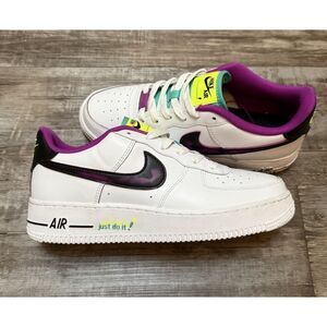 Nike Air Force 1 LV8 GS Just Do It Vivid Purple DX3933-100 6.5Y Women's Size 8